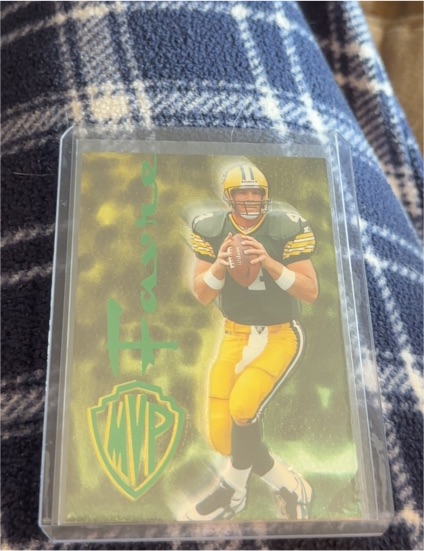 1996 SkyBox Premium MVP #1 Brett Favre — front
