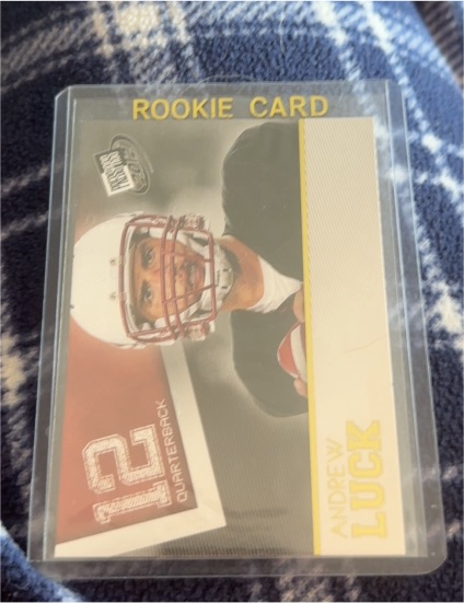 2012 Press Pass #30 Andrew Luck Rookie Card — front