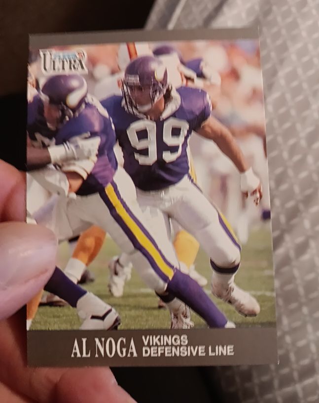 1991 Fleer Ultra #201 Al Noga — front