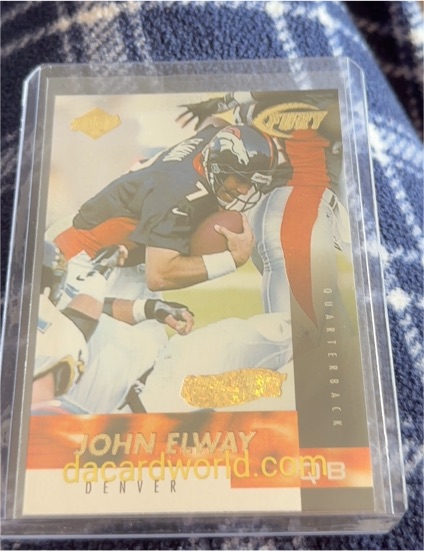 1999 Collector's Edge Fury John Elway — front