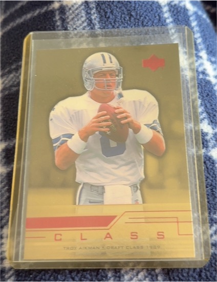 1999 Upper Deck #QC15 Troy Aikman Quarterback Class — front