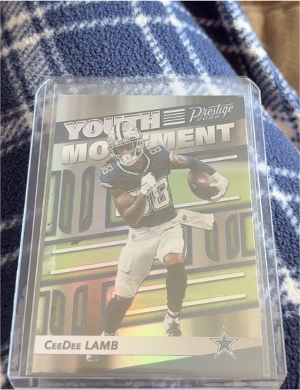 2022 Panini Prestige Youth Movement #YM-20 CeeDee Lamb — front
