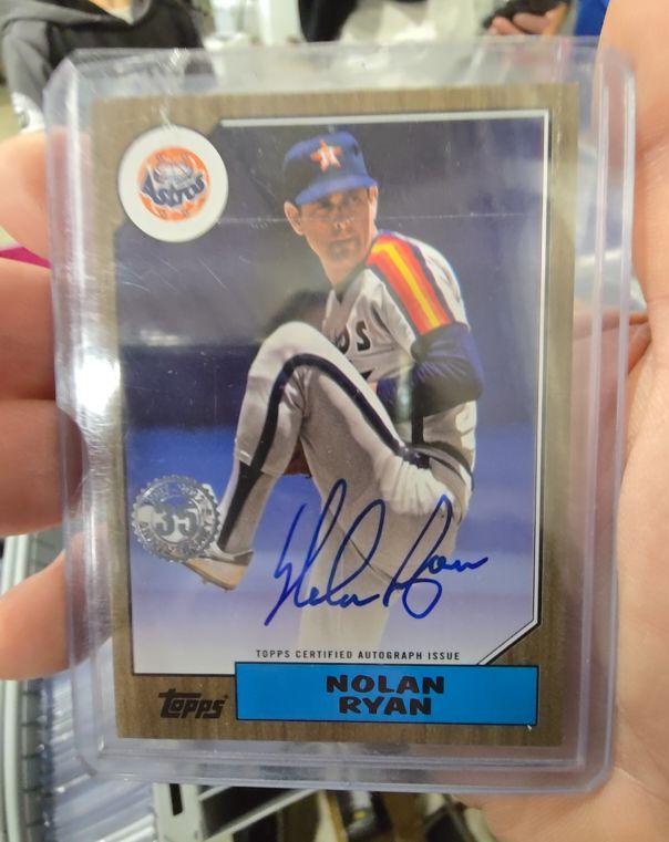 2022 Topps 1987 35th Anniversary #35 Nolan Ryan — front