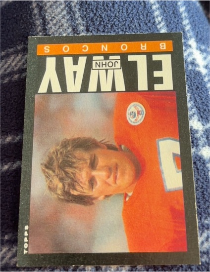 1985 Topps #238 John Elway — front
