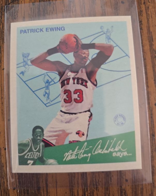 1997-98 Fleer Goudey Greats #3GG Patrick Ewing — front