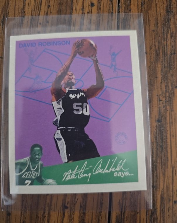 1997-98 Fleer Goudey Greats #11GG David Robinson — front