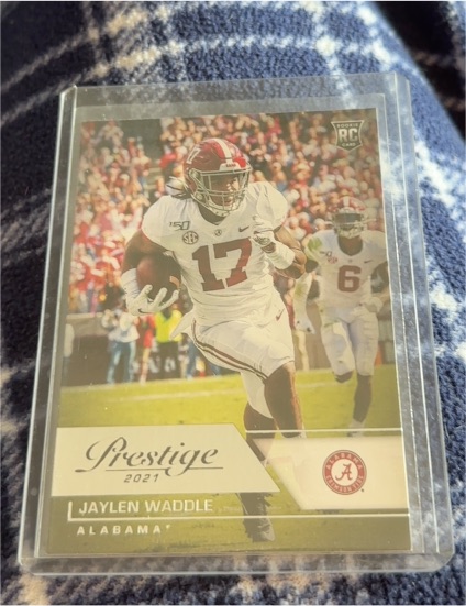 2021 Panini Prestige #RC Jaylen Waddle — front