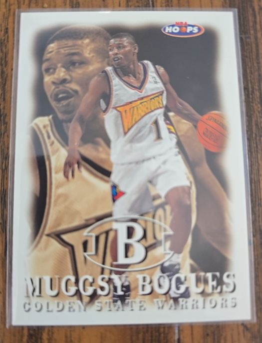 1998-99 Hoops #57 Muggsy Bogues — front