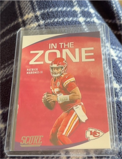 2020 Panini Score In The Zone #IZ-PM Patrick Mahomes II — front