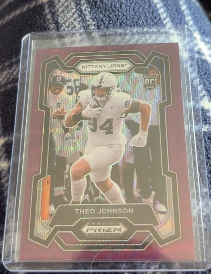 2024 Panini Prizm Draft Picks #150 Theo Johnson — front