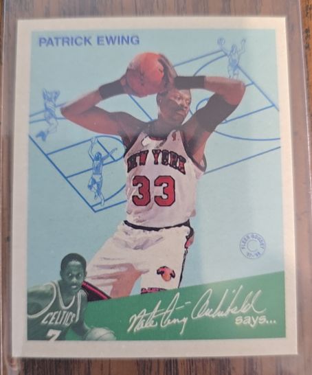 1997-98 Fleer Goudey Greats #3 Patrick Ewing — front