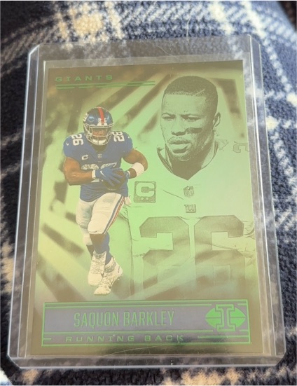 2021 Panini Illusions #49 Saquon Barkley — front