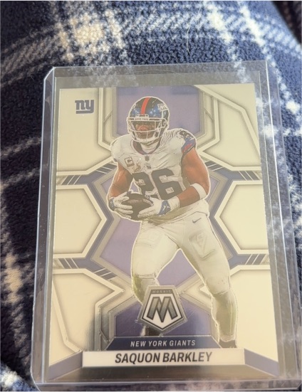 2022 Panini Mosaic #146 Saquon Barkley — front