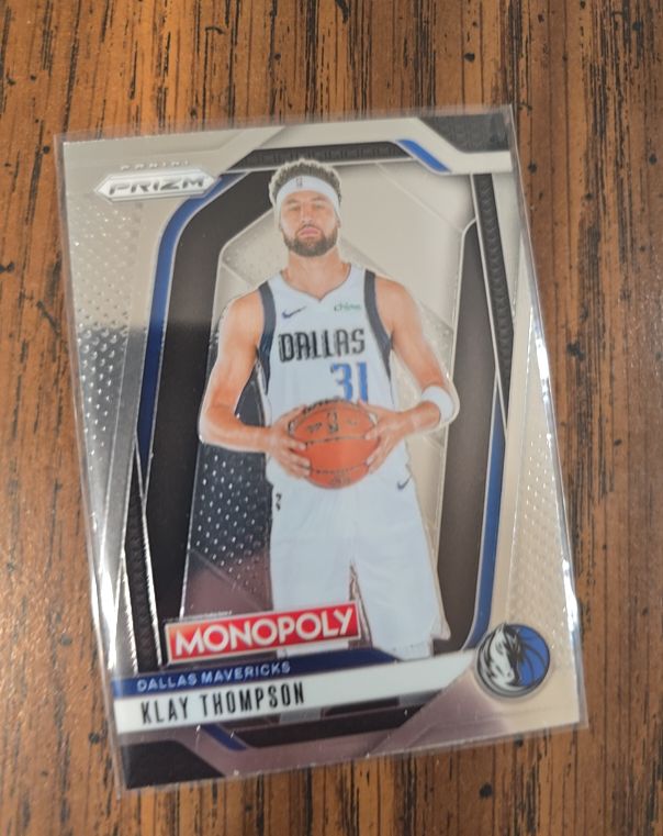 2024-25 Panini Prizm Monopoly #51 Klay Thompson — front