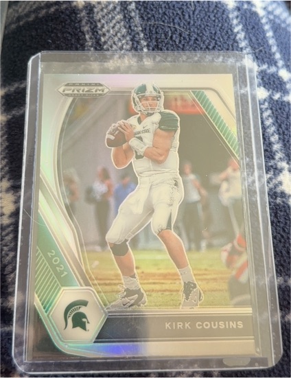 2021 Panini Prizm Draft Picks Kirk Cousins — front