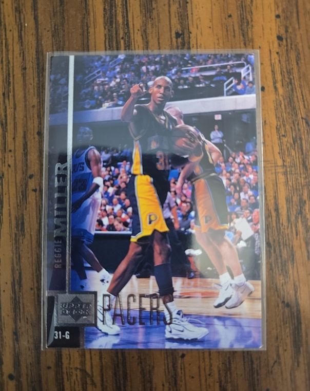 1996-97 Upper Deck #31-G Reggie Miller — front