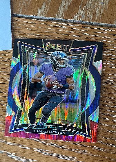 2024 Panini Select #35 Lamar Jackson — front