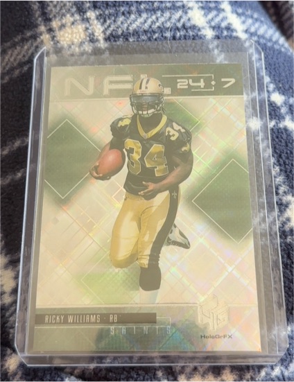 1999 Upper Deck HoloGrFX #N7 Ricky Williams — front