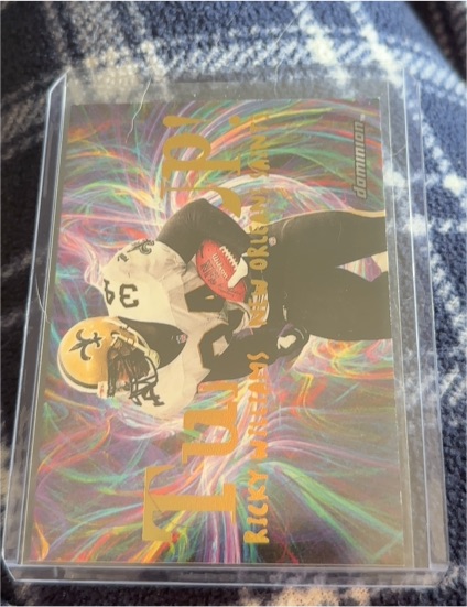 2000 Skybox Dominion #2T Ricky Williams Turfs Up — front