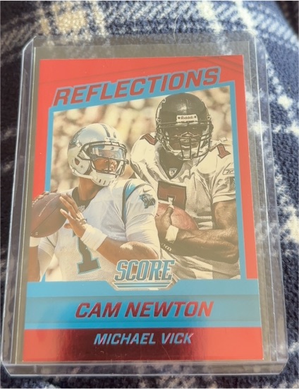 2016 Score Reflections #6 Cam Newton / Michael Vick — front