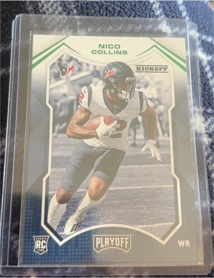 2021 Panini Playoff #227 Nico Collins — front