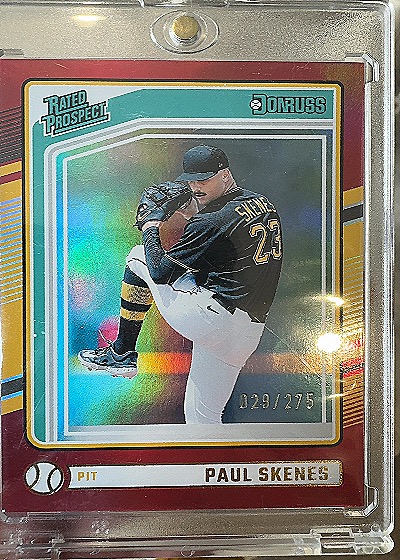 2024 Donruss #131 Paul Skenes Rated Prospect — front