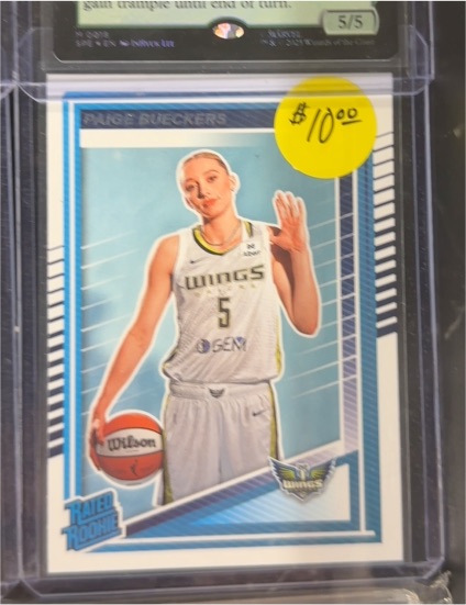 2025 Panini Donruss WNBA #86 Paige Bueckers Rated Rookie Dallas Wings — front