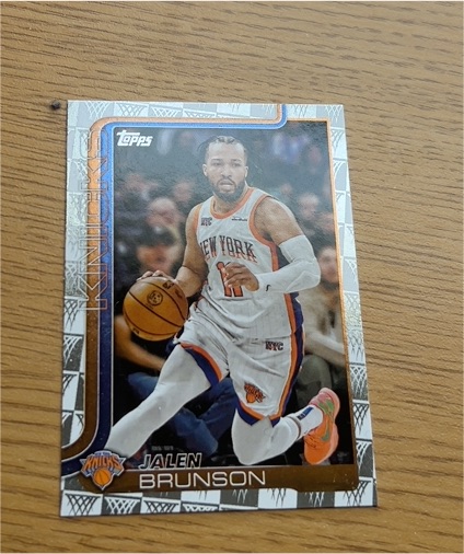 2025-26 Topps #14 Jalen Brunson — front