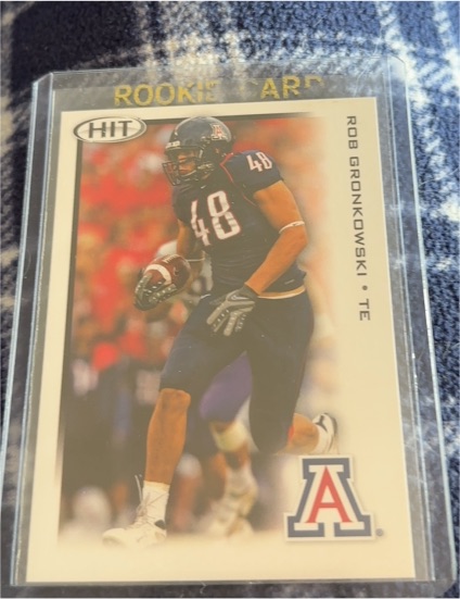 2010 SAGE Hit #84 Rob Gronkowski — front