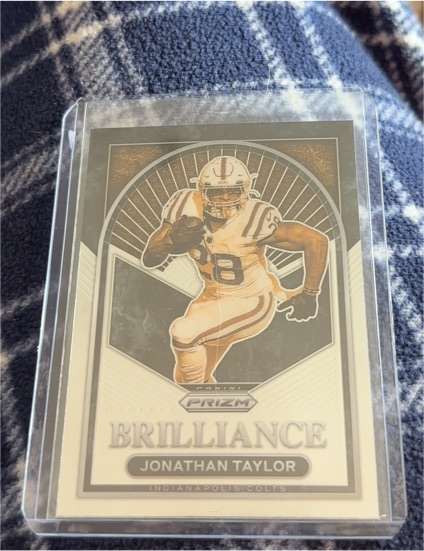 2022 Panini Prizm Brilliance #B-13 Jonathan Taylor — front