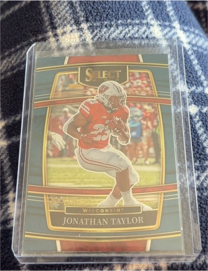2022 Panini Select Draft Picks #95 Jonathan Taylor — front