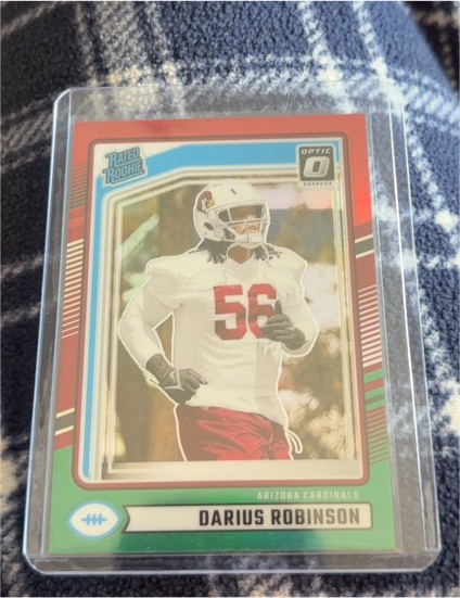 2024 Donruss #381 Darius Robinson Optic Rated Rookie — front