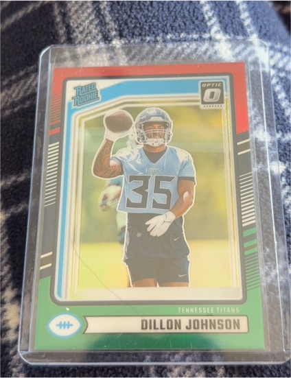 2024 Panini Donruss Optic #399 Dillon Johnson — front