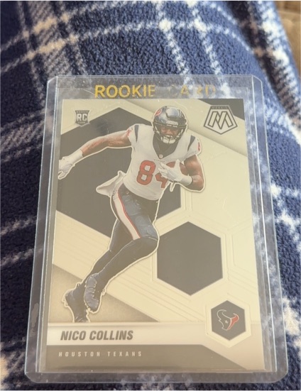 2021 Panini Mosaic #330 Nico Collins — front
