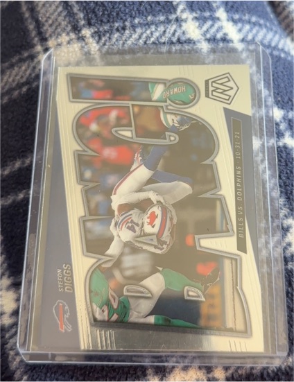 2022 Panini Mosaic Bang! #B-11 Stefon Diggs — front
