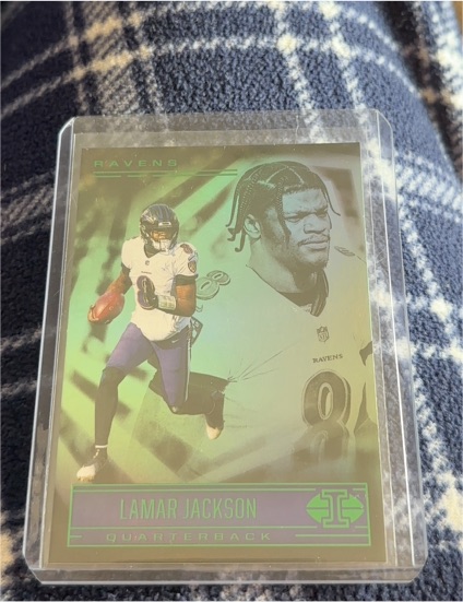 2021 Panini Illusions #38 Lamar Jackson — front
