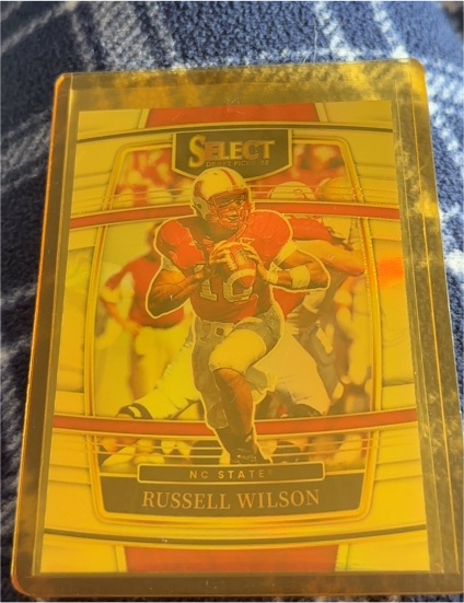 2022 Panini Select Draft Picks #77 Russell Wilson — front