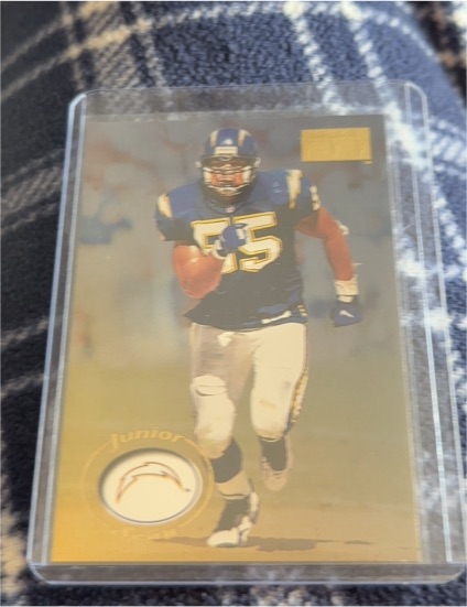 1996 SkyBox Premium #149 Junior Seau — front