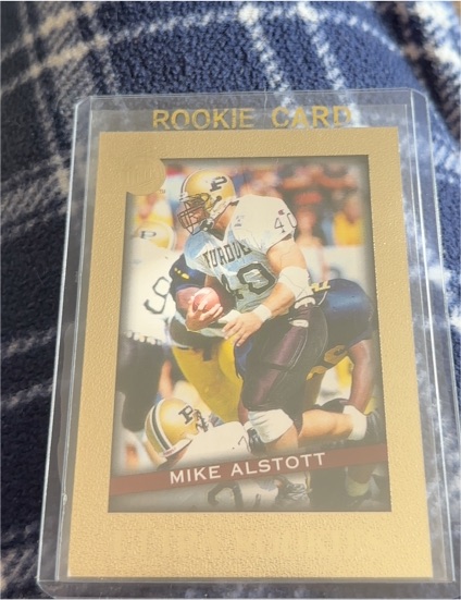 1996 Fleer Ultra Ultra Rookies #2 Mike Alstott — front