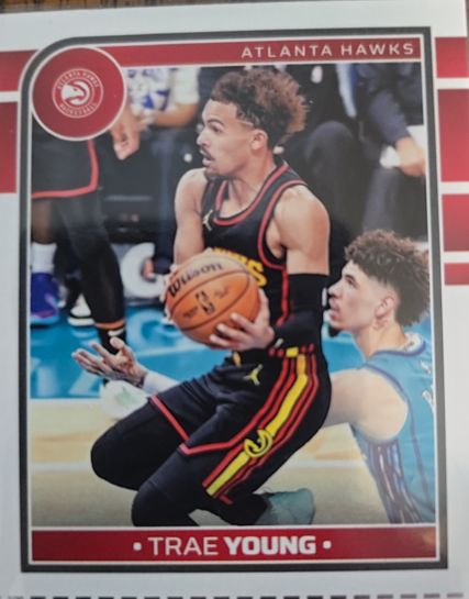 2024-25 Panini NBA Hoops #85 Trae Young — front