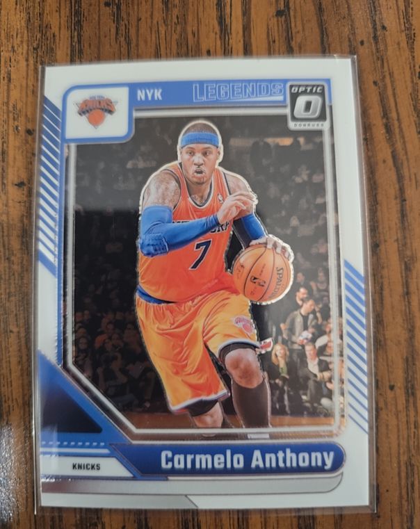 2024-25 Panini Donruss Optic #250 Carmelo Anthony — front