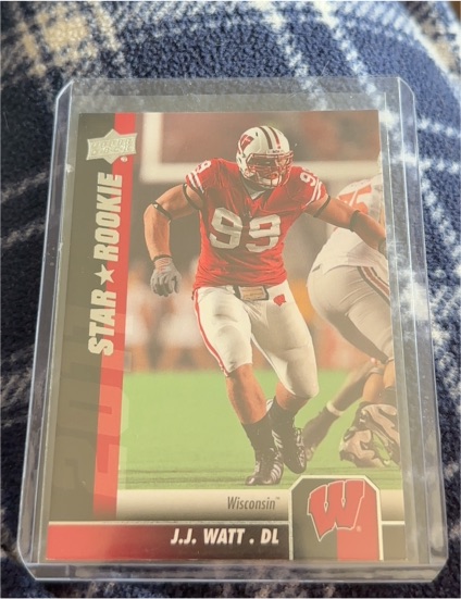 2011 Upper Deck Star Rookie J.J. Watt — front