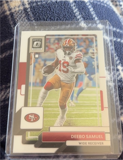 2022 Donruss Optic #22 Deebo Samuel — front