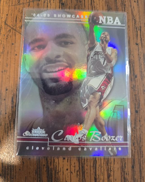 2004-05 Fleer Showcase #19 Carlos Boozer — front