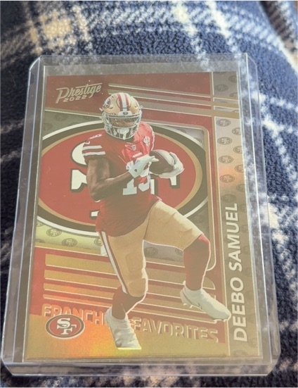 2022 Panini Prestige Franchise Favorites #FF-11 Deebo Samuel — front