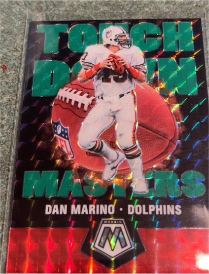 2020 Panini Mosaic Touchdown Masters #TM12 Dan Marino — front