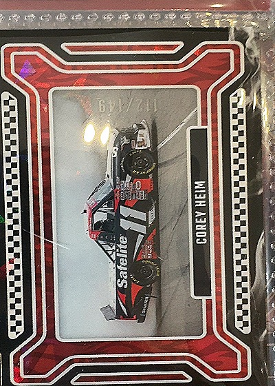 2024 Panini Donruss NASCAR - Burning Rubber #19 Corey Heim — front
