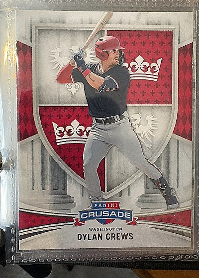 2024 Panini Crusade #155 Dylan Crews — front