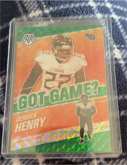 2021 Panini Mosaic #GG-2 Derrick Henry Got Game? — front