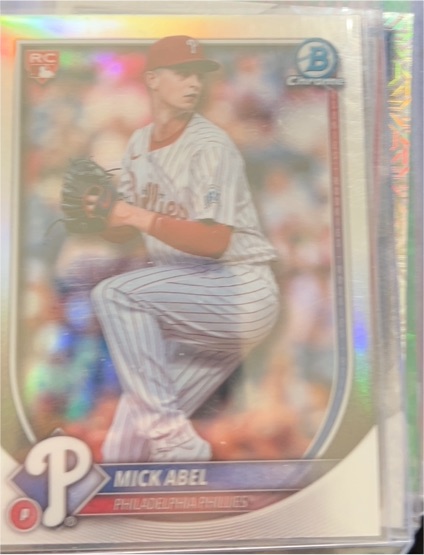 2025 Bowman Chrome #11 Mick Abel — front